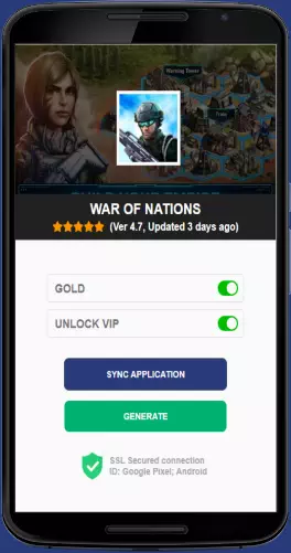 War of Nations APK mod generator