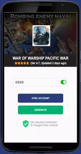 War of Warship Pacific War APK mod generator