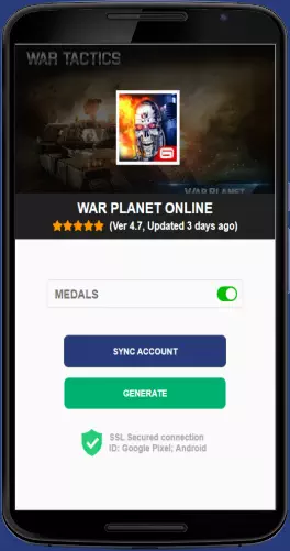 War Planet Online APK mod generator