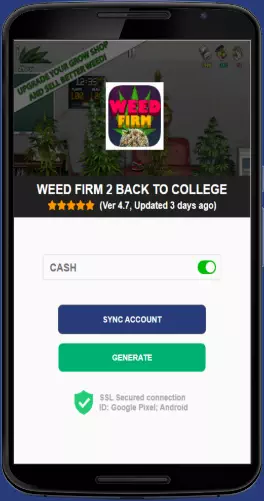 Weed Firm 2 Back to College APK mod generator