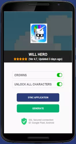 Will Hero APK mod generator