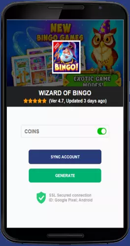 Wizard of Bingo APK mod generator