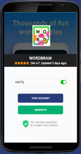 WordBrain APK mod generator