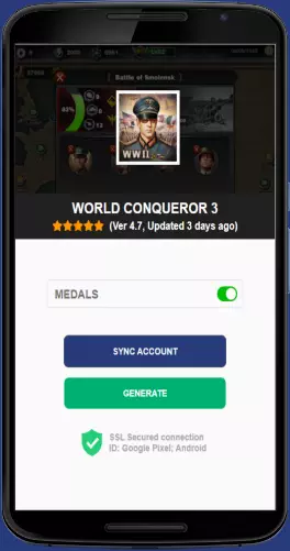 World Conqueror 3 APK mod generator