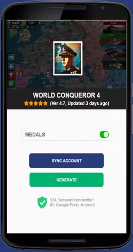 World Conqueror 4 APK mod generator
