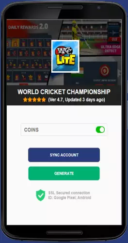 World Cricket Championship APK mod generator