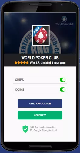 World Poker Club APK mod generator
