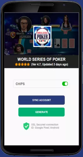 World Series of Poker APK mod generator