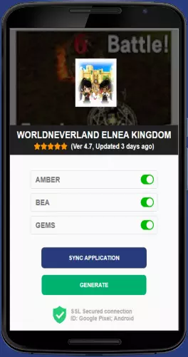 WorldNeverland Elnea Kingdom APK mod generator