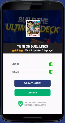 Yu Gi Oh Duel Links APK mod generator