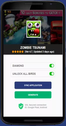 Zombie Tsunami APK mod generator